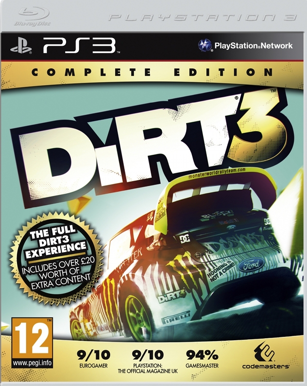DiRT 3 Complete Edition cover