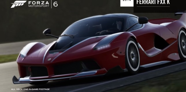 Forza 6 Top Gear Car Pack Ferrari FXX K